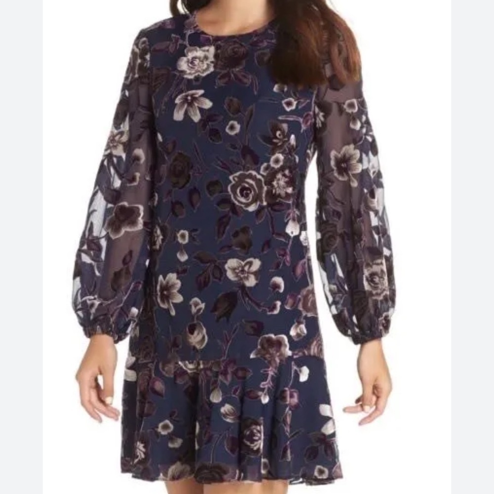 NWT Eliza J burnout dress 6